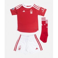 Nottingham Forest Chris Wood #11 Hjemme Trøje Børn 2023-24 Kortærmet (+ Korte bukser)